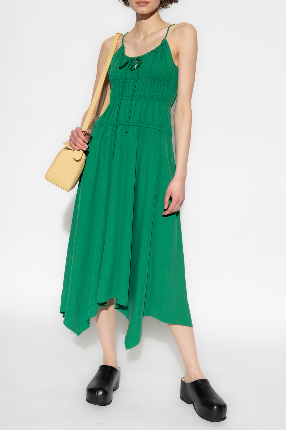 Proenza Schouler tailored high waisted suiting culottes